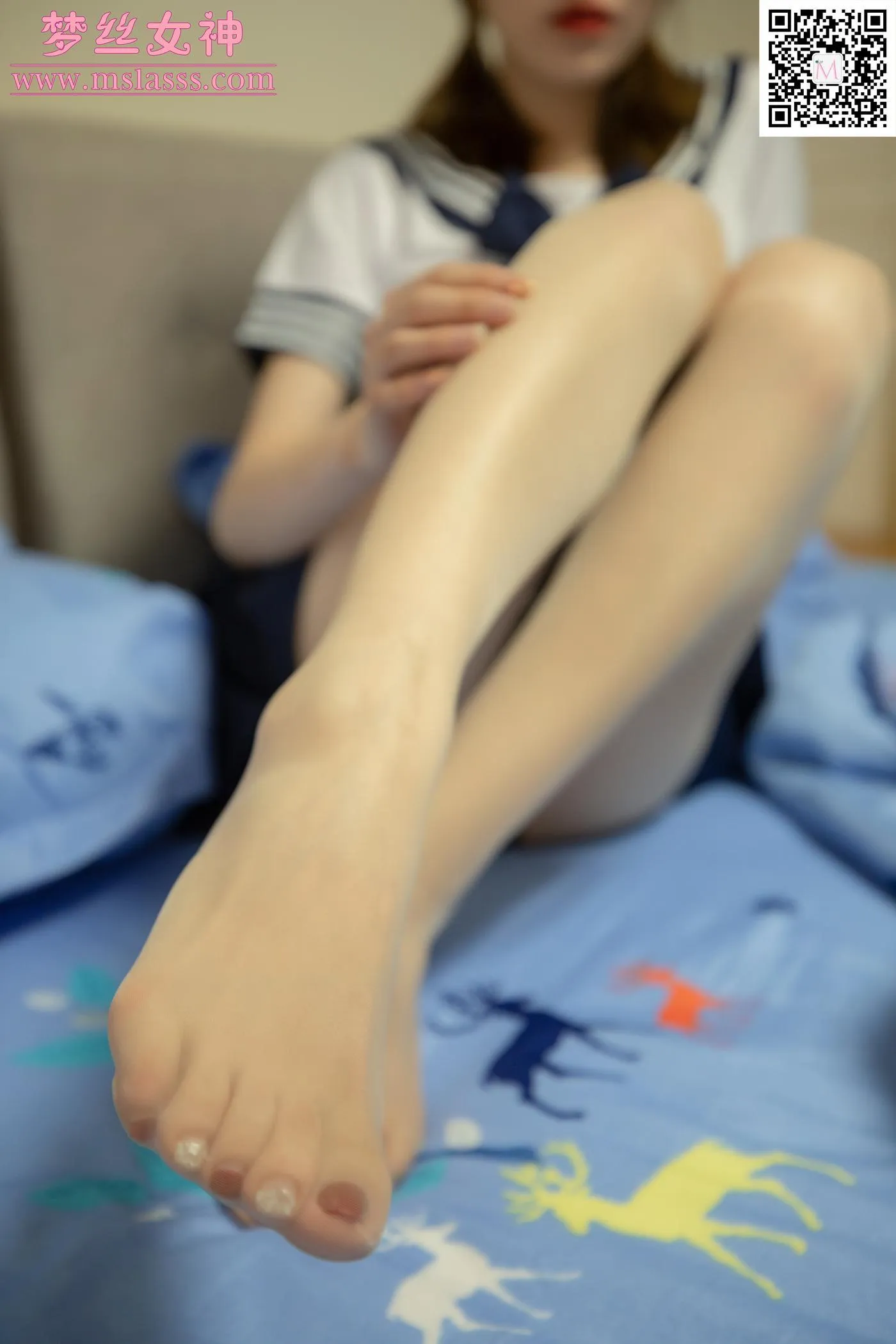 [MSLASS梦丝女神] 2020.06.08 NO.114 晓晓5 起床的少女 [64P]插图5